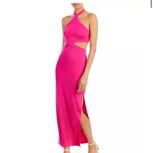 Pink Halter Dress